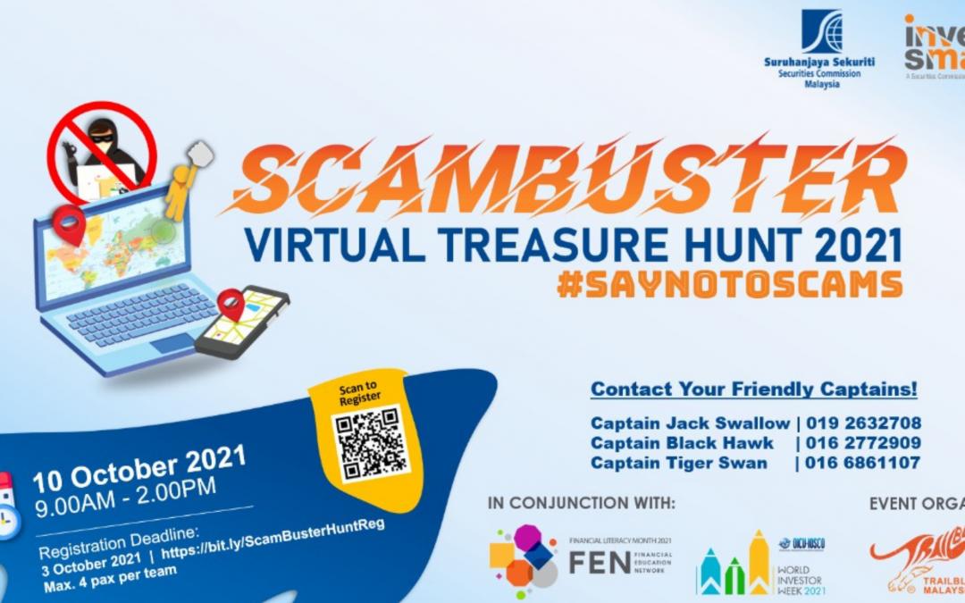 ScamBuster Virtual Treasure Hunt 2021
