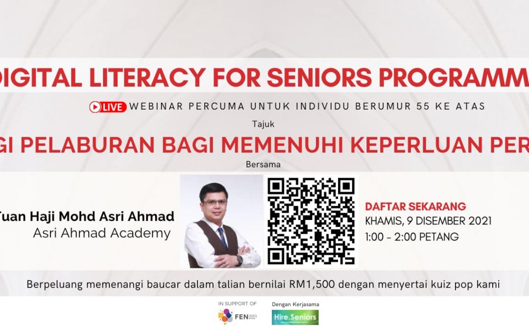 Digital Literacy for Seniors Programme – December 2021